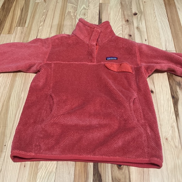 Patagonia Re-Tool Snap-T Fleece Pullover Coral - Picture 2 of 2